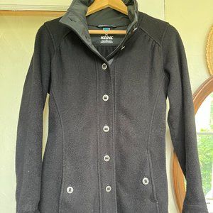 Kuhl Women's Fall Fleece Pea Coat Trench Coat -- Size S